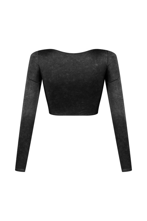 Kita Washed Scoop Neck Top