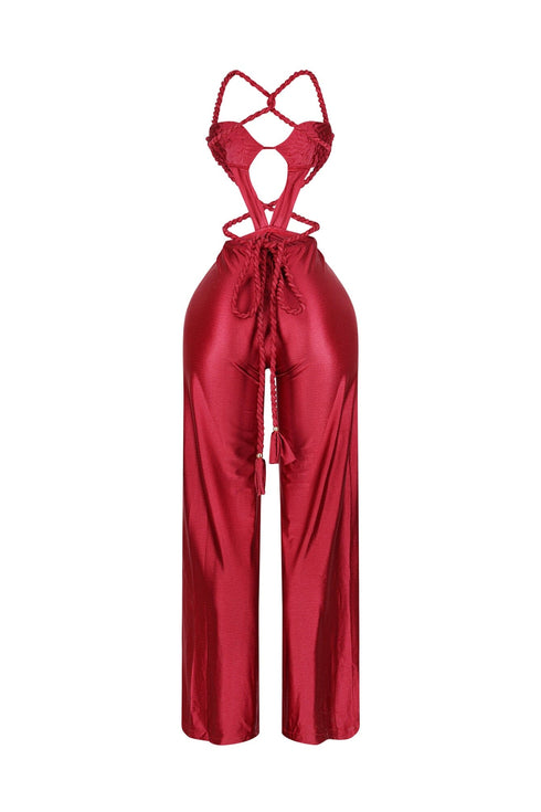 Sol Loop Cutout Jumpsuit