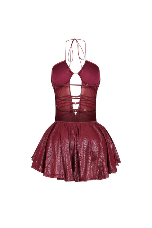 Noemie Flare Mini Dress