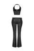 Vegas Vice PU Halter Top & Pants SET