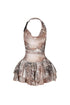 Shane Animal Print Mini Dress