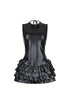 Somma Faux Leather PU Micro Dress