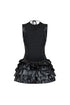 Somma Faux Leather PU Micro Dress