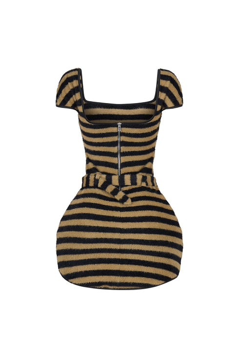 Gigi Stripe Cuddle Mini Dress