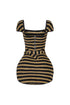 Gigi Stripe Cuddle Mini Dress