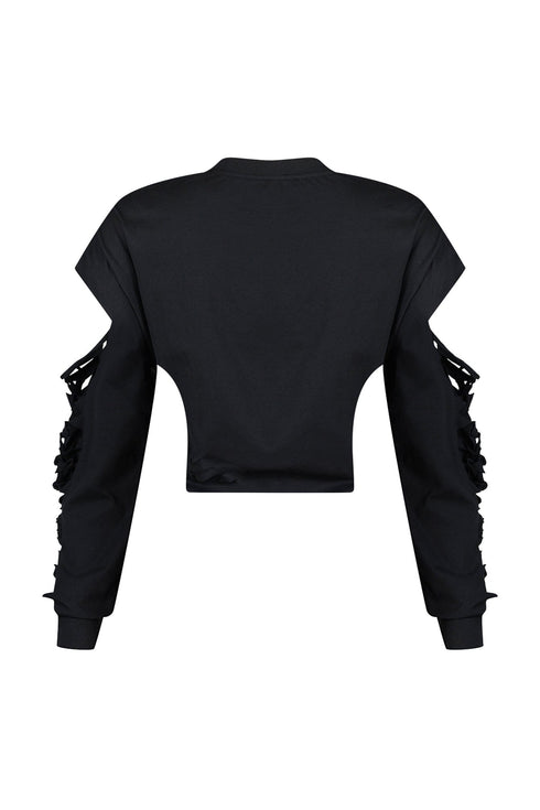 Rylee Oversized Metal Trim Top