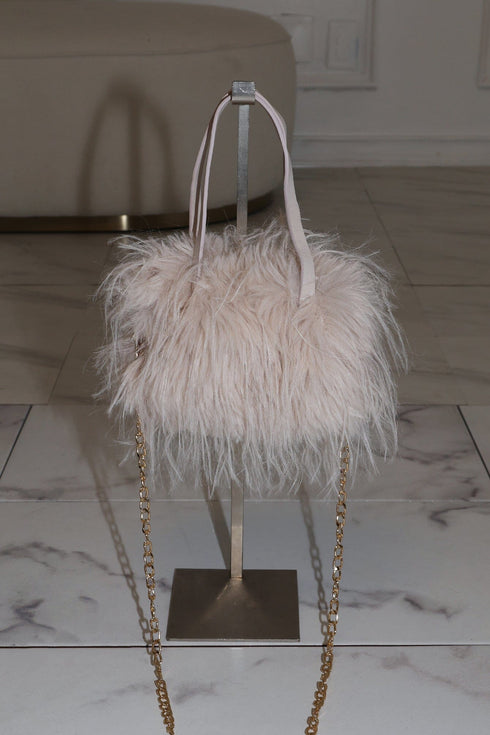 Rosetta Faux Fur Mini Bag