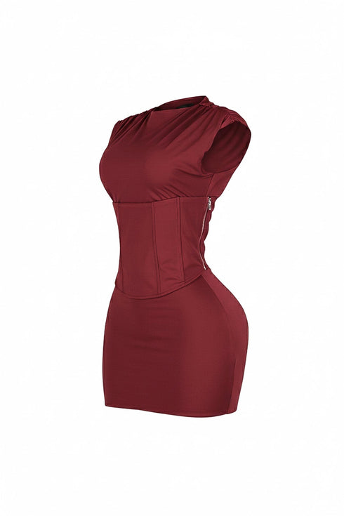 Dominion Doll Corset Mini Dress