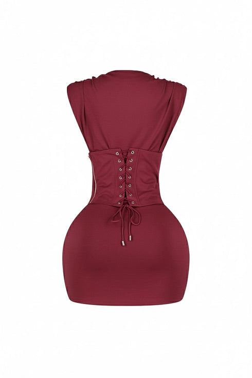 Dominion Doll Corset Mini Dress