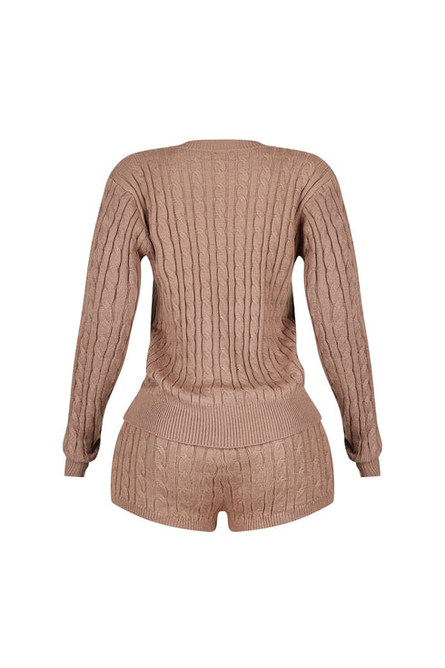 Warm Whisper Sweater Top & Skirt SET