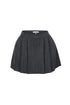 Kamali Pin Stripe Woven Tailored Mini Skirt