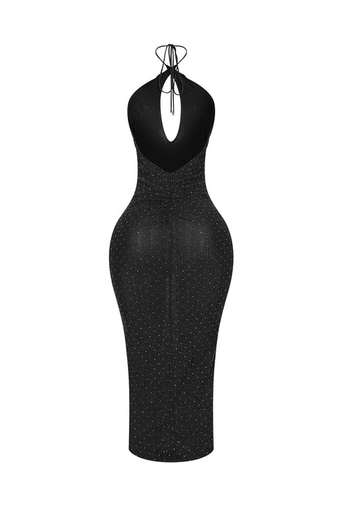 Starlit Straps Midi Dress