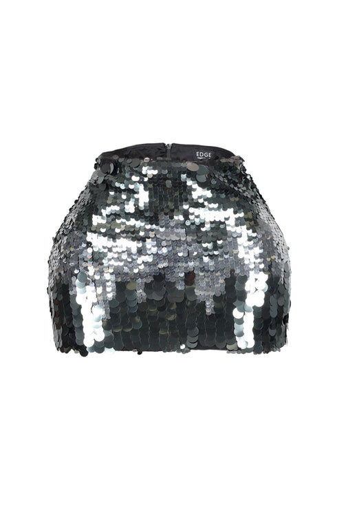 Twinkle World Sequin Mini Skirt