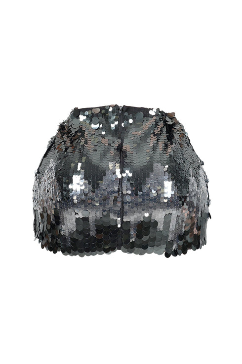 Twinkle World Sequin Mini Skirt