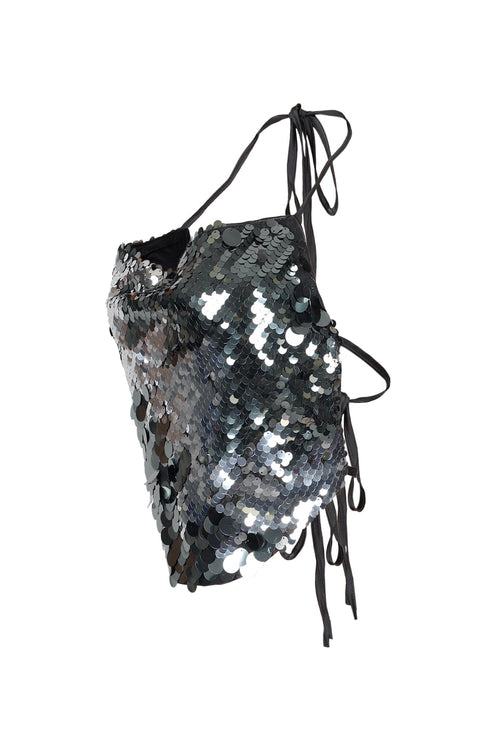 Twinkle World Sequin Sleeveless Top