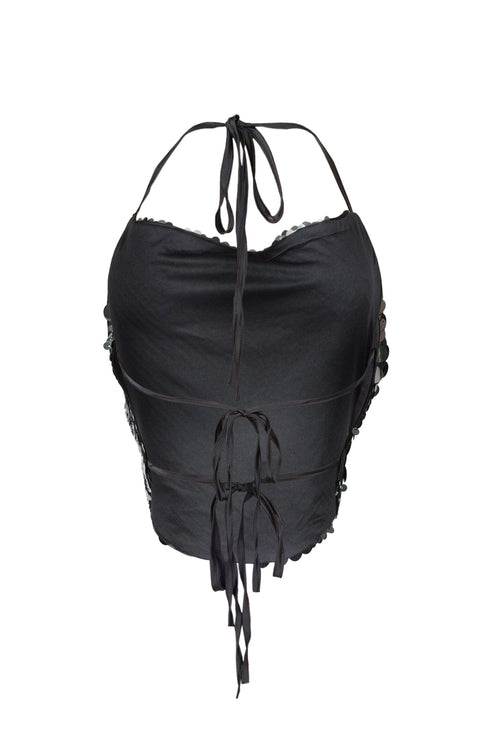 Twinkle World Sequin Sleeveless Top