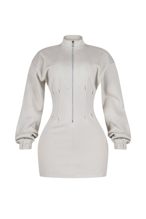 Minato Long Sleeve Scuba Dress