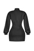 Minato Long Sleeve Scuba Dress