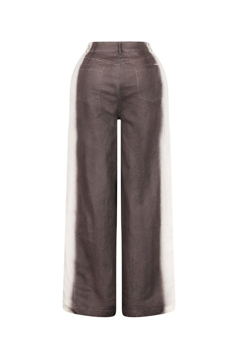 Canvas Mist Airbrushed Baggy Pants