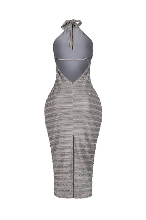 Inspired Classic Beauty Halter Dress