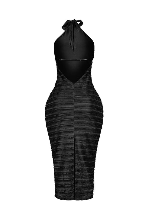 Inspired Classic Beauty Halter Dress