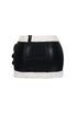 Victoria Faux Leather Belted Mini Skirt