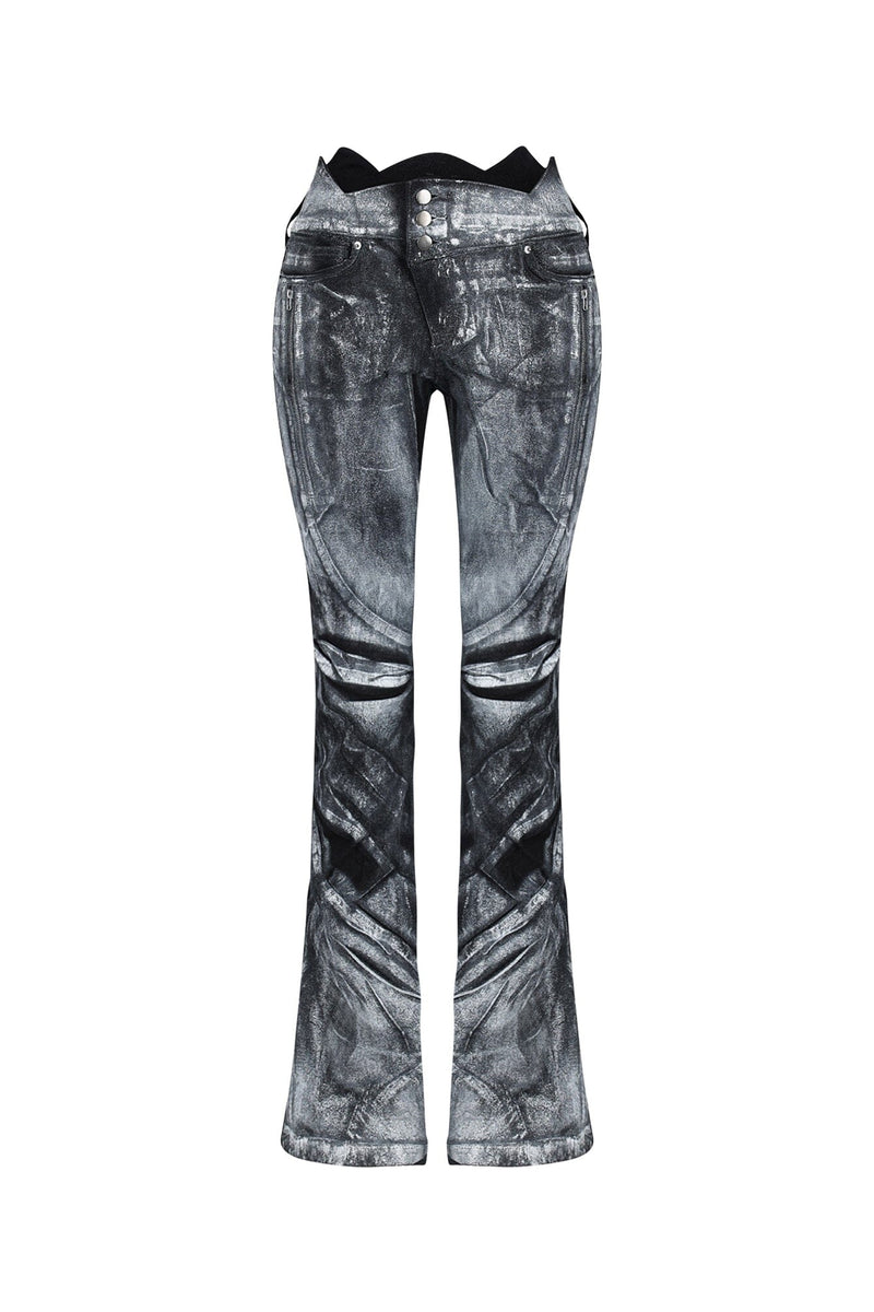 Paint Stroke Denim Pants – EDGE