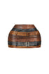 Savanna PU Color Block Mini Skirt