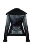 Josephina Faux Leather Sherpa Jacket