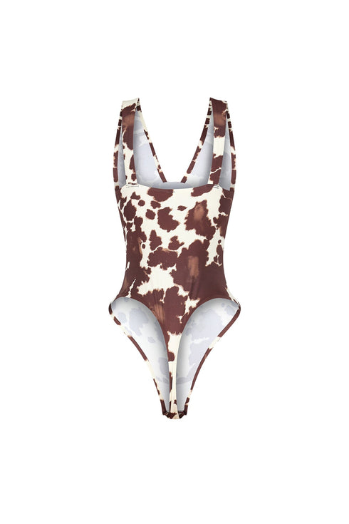 Cowgirl Chic Deep V Neck Bodysuit
