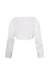 Luisa Fuzzy Open Cardigan Top