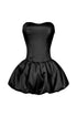 Bre Tube Satin Balloon Mini Dress