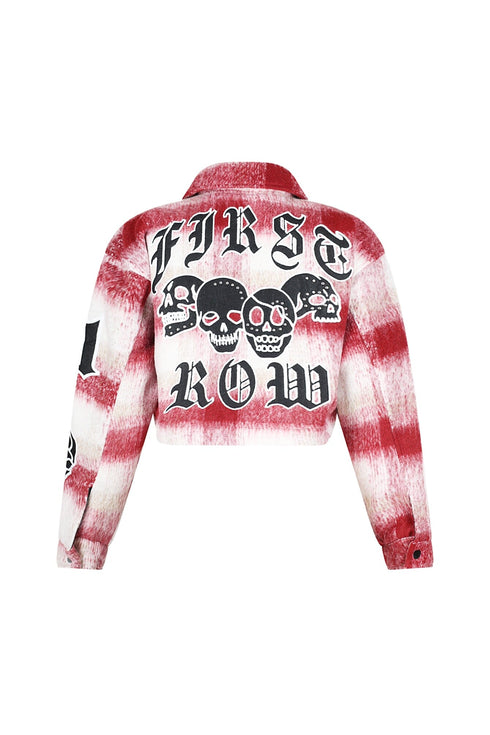 Rule The Streets Fuzzy Cropped Jacket