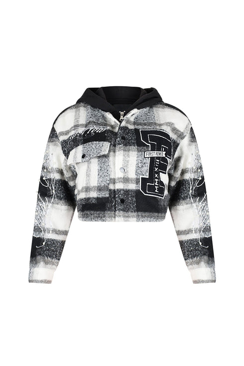 Run The Streets Fuzzy Hooded Jacket