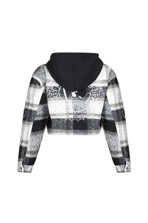 Run The Streets Fuzzy Hooded Jacket