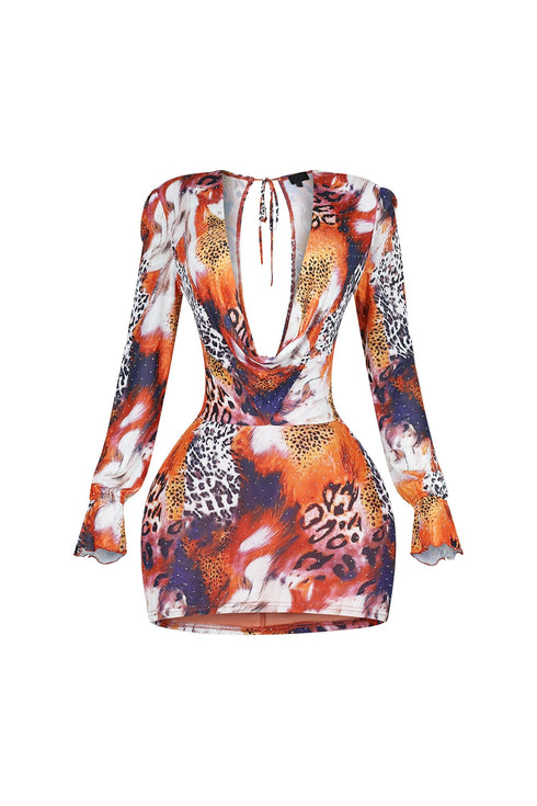 Dare To Wear Rhinestone Mini Dress