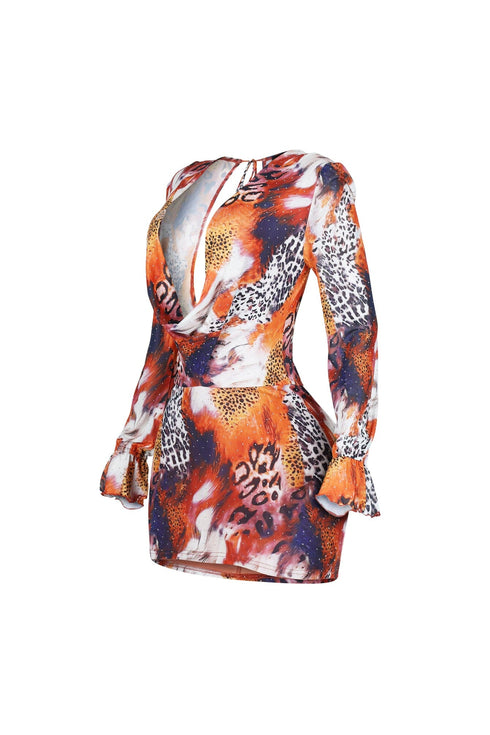 Dare To Wear Rhinestone Mini Dress