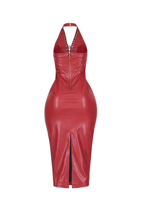 Flex Your Leather Dress