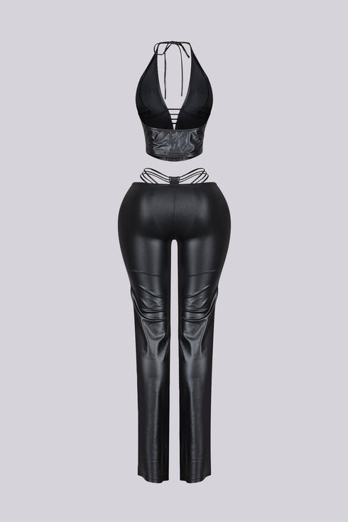 Malina Halter Top & Pants SET