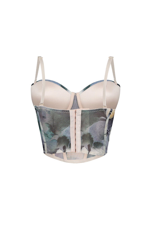 Freya Mesh Sleeveless Corset Top