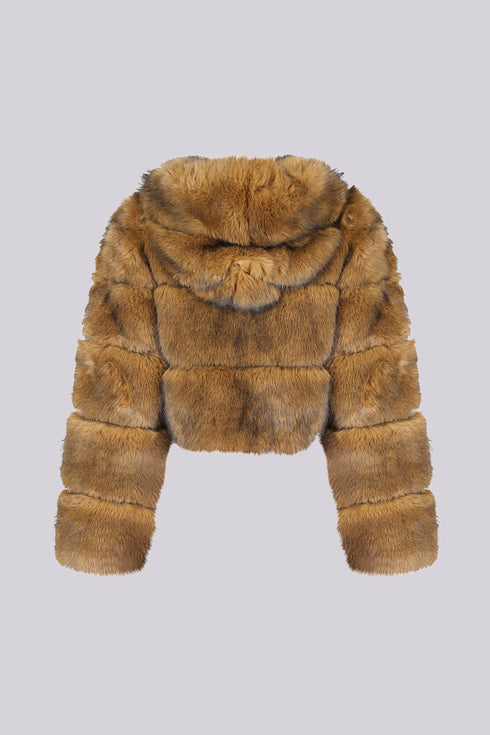 Ever Bloom Faux Fur Jacket
