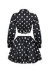 Kiara Polka Dot Top & Skirt SET