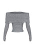 Jelena Off Shoulder Sweater Top