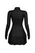 Chrissy A-Line Sweater Mini Dress
