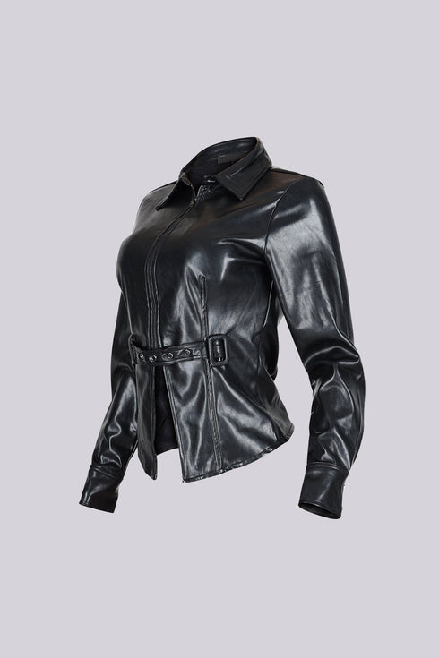Alleyway Faux Leather Jacket