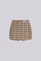 Wander Cozy Plaid Mini Skirt