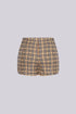 Wander Cozy Plaid Mini Skirt