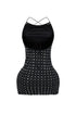 Kimmie Mesh Mini Dress With Stone