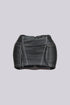 Robyn Faux Leather Low Rise Micro Skirt