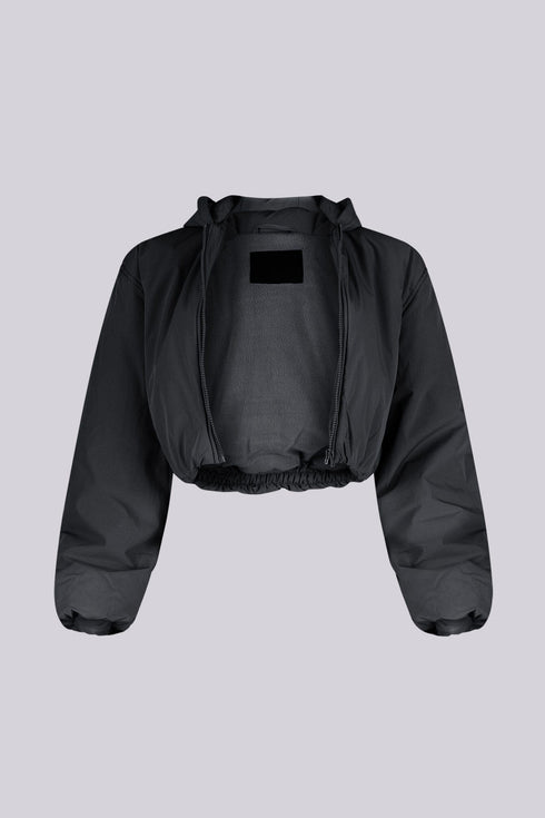 Hugging Winter Puffer Cropped Jacket